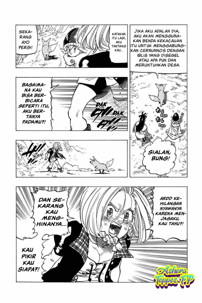 Halaman 10 dari Mokushiroku no Yonkishi Chapter 41