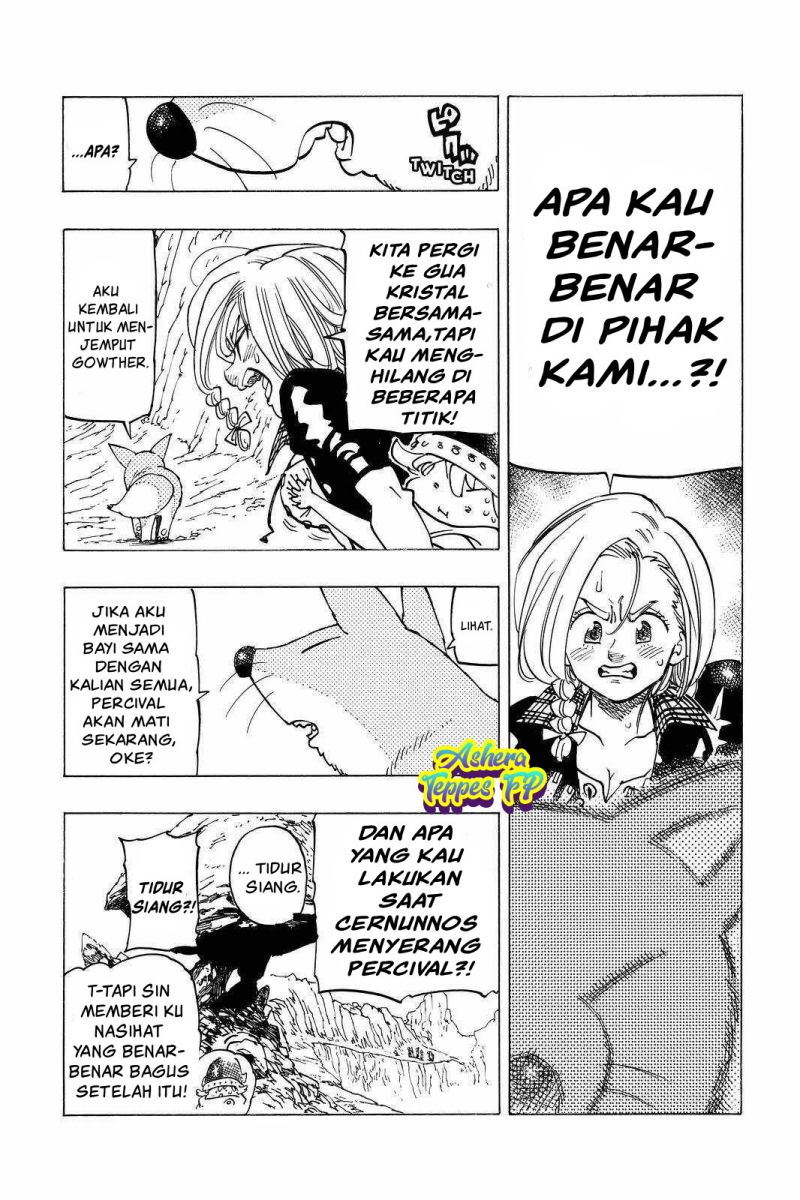 Halaman 12 dari Mokushiroku no Yonkishi Chapter 41