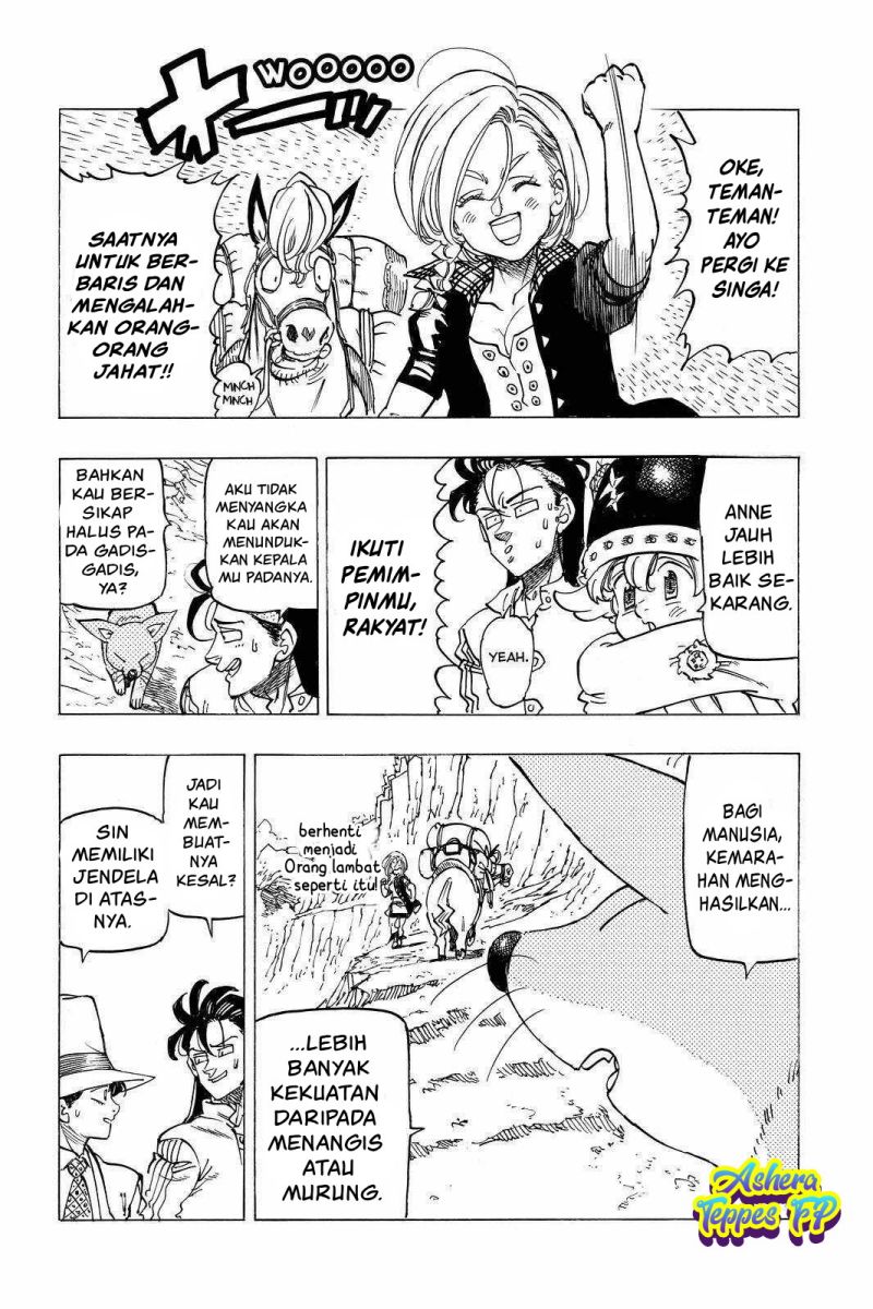 Halaman 16 dari Mokushiroku no Yonkishi Chapter 41