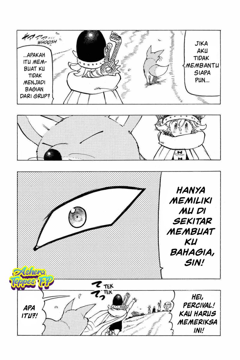 Halaman 18 dari Mokushiroku no Yonkishi Chapter 41