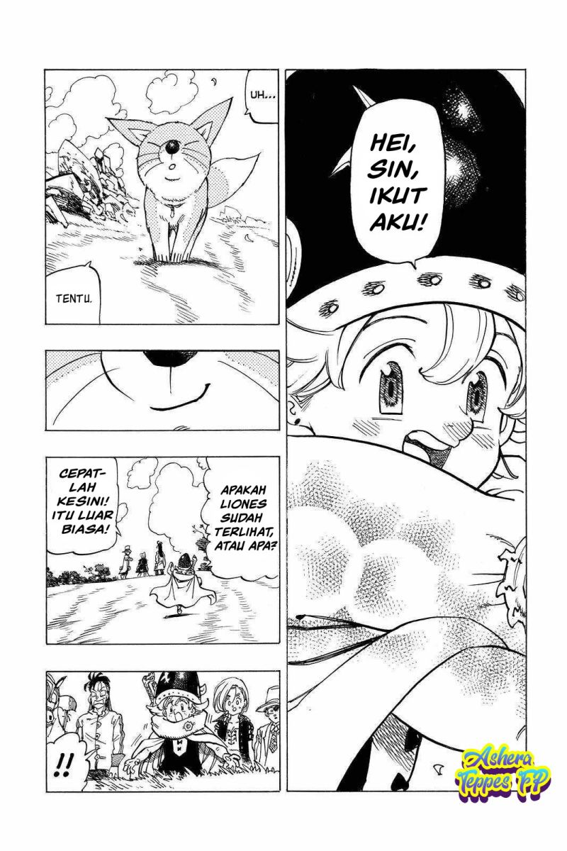 Halaman 19 dari Mokushiroku no Yonkishi Chapter 41