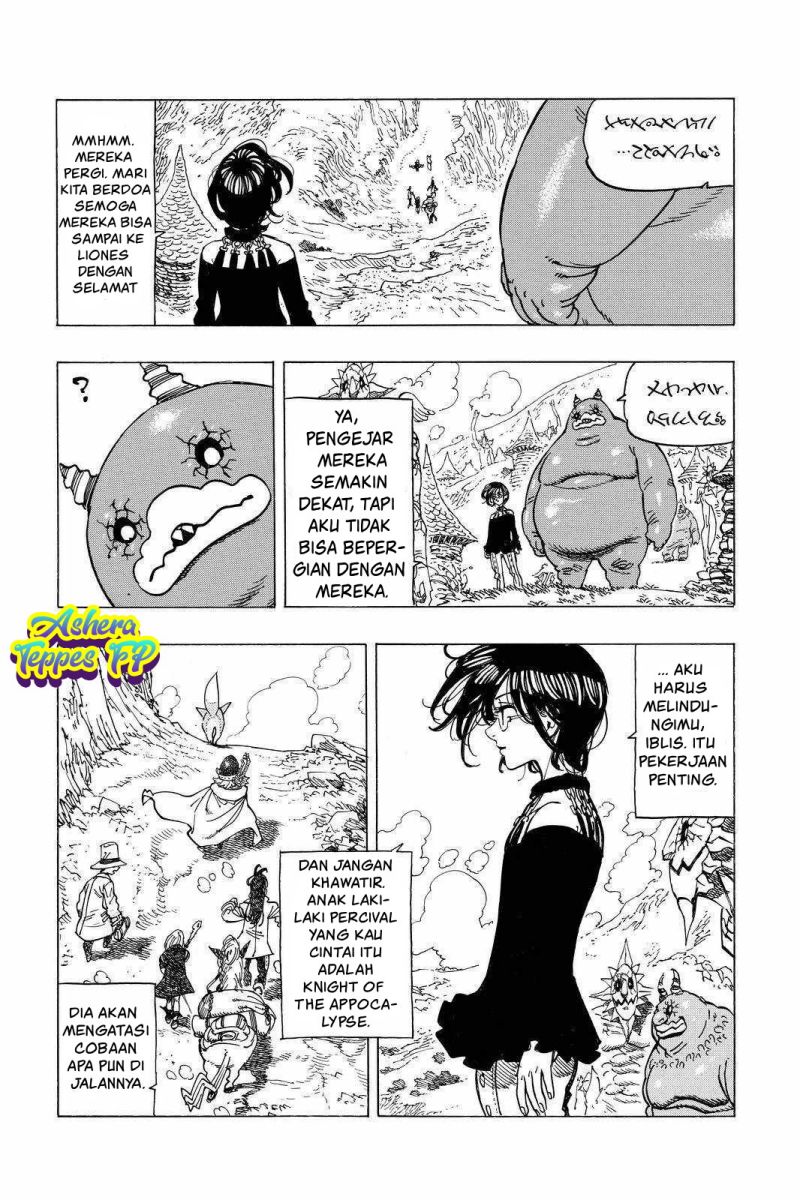 Halaman 3 dari Mokushiroku no Yonkishi Chapter 41