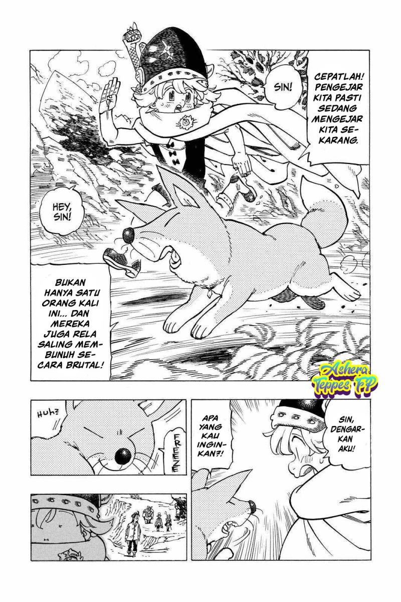 Halaman 5 dari Mokushiroku no Yonkishi Chapter 41