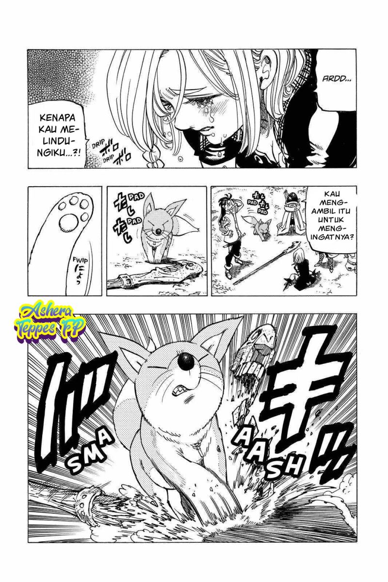 Halaman 7 dari Mokushiroku no Yonkishi Chapter 41