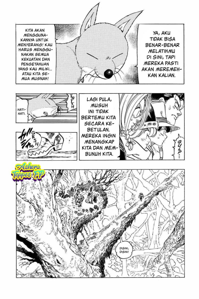 Halaman 12 dari Mokushiroku no Yonkishi Chapter 42