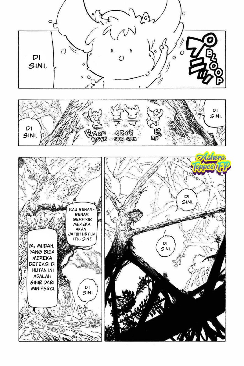 Halaman 8 dari Mokushiroku no Yonkishi Chapter 42