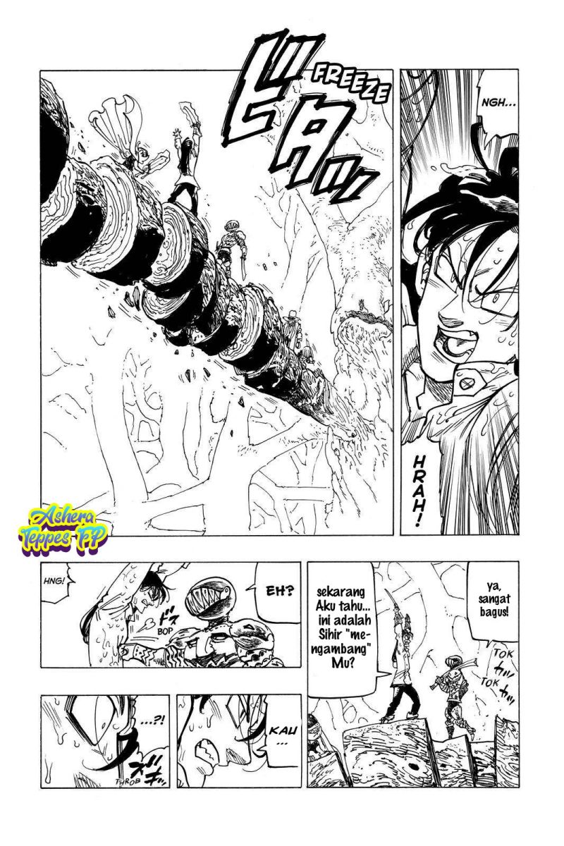 Halaman 11 dari Mokushiroku no Yonkishi Chapter 43