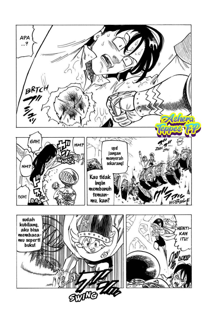 Halaman 12 dari Mokushiroku no Yonkishi Chapter 43