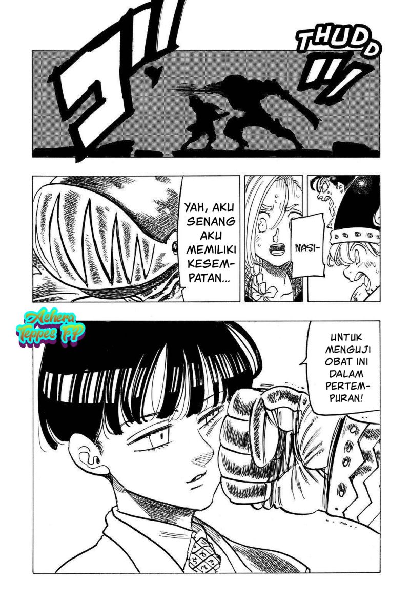 Halaman 16 dari Mokushiroku no Yonkishi Chapter 43