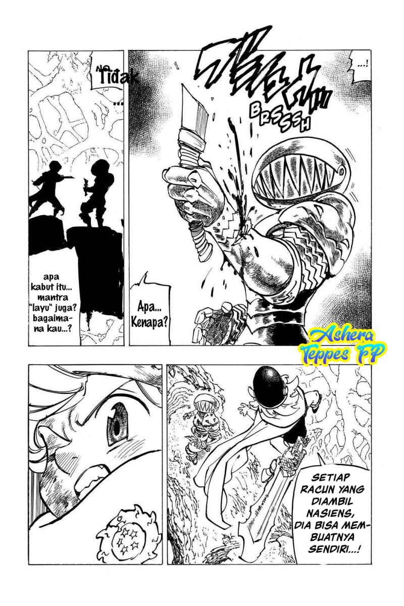 Halaman 19 dari Mokushiroku no Yonkishi Chapter 43