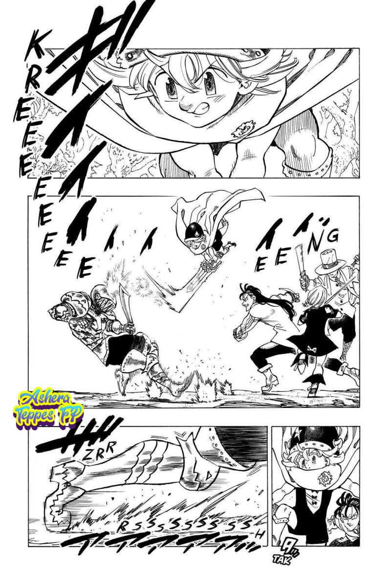 Halaman 3 dari Mokushiroku no Yonkishi Chapter 43