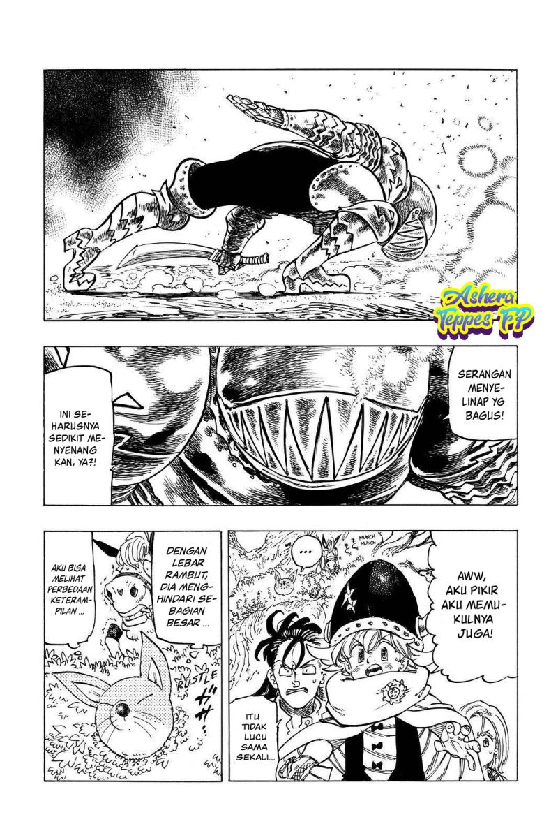 Halaman 4 dari Mokushiroku no Yonkishi Chapter 43