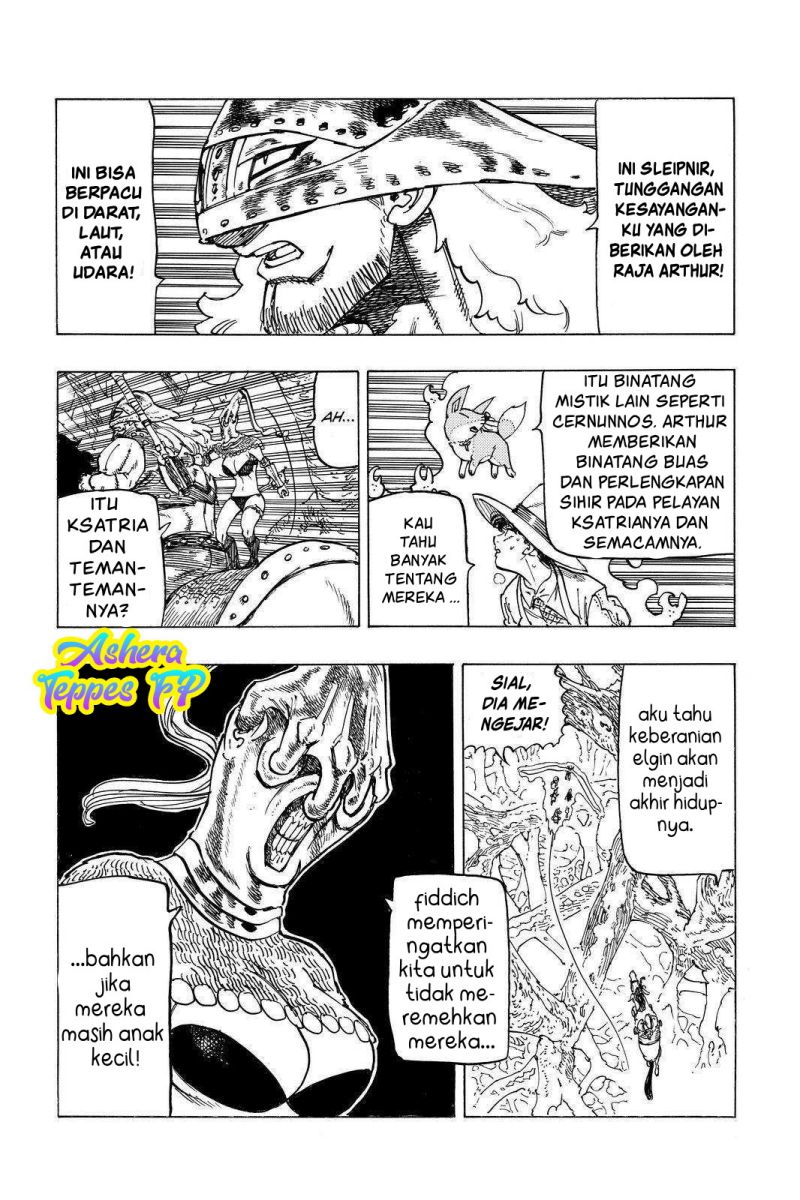 Halaman 11 dari Mokushiroku no Yonkishi Chapter 44