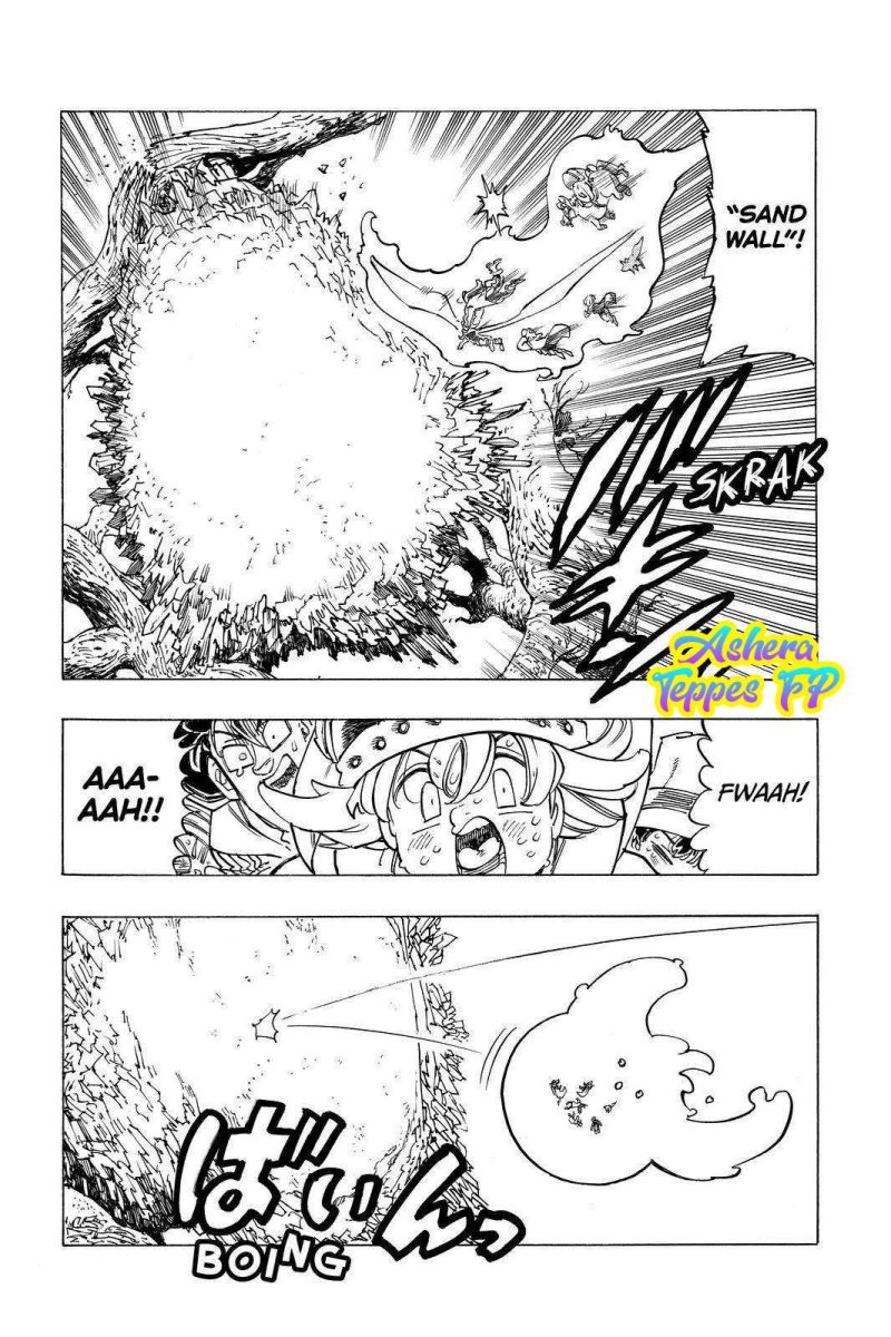 Halaman 15 dari Mokushiroku no Yonkishi Chapter 44
