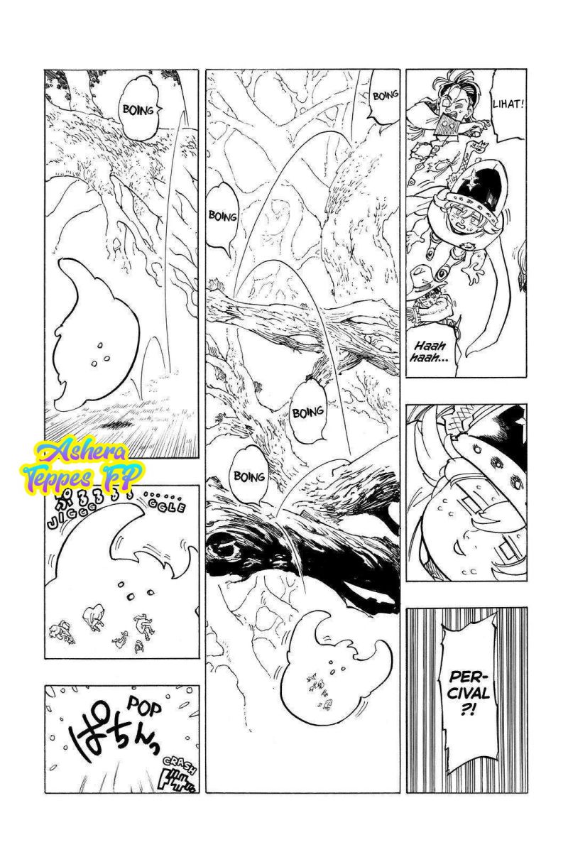 Halaman 16 dari Mokushiroku no Yonkishi Chapter 44