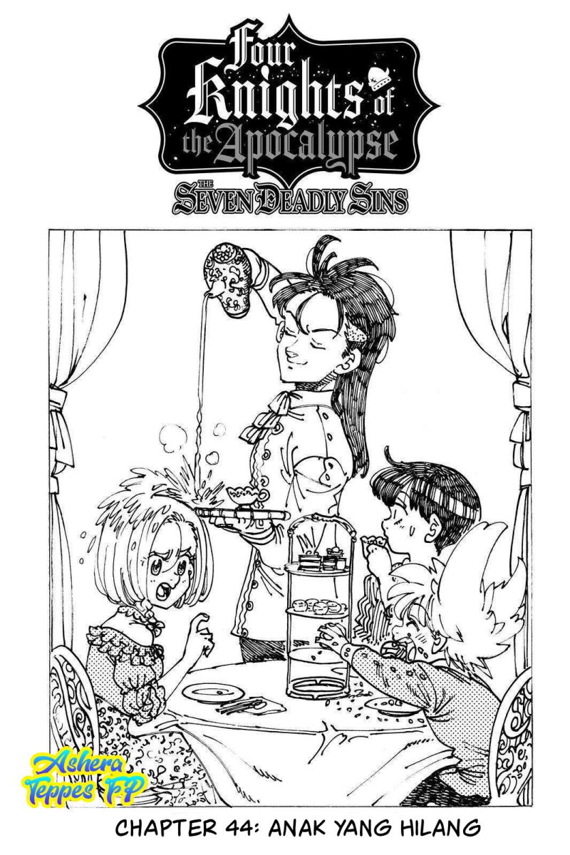 Halaman 2 dari Mokushiroku no Yonkishi Chapter 44