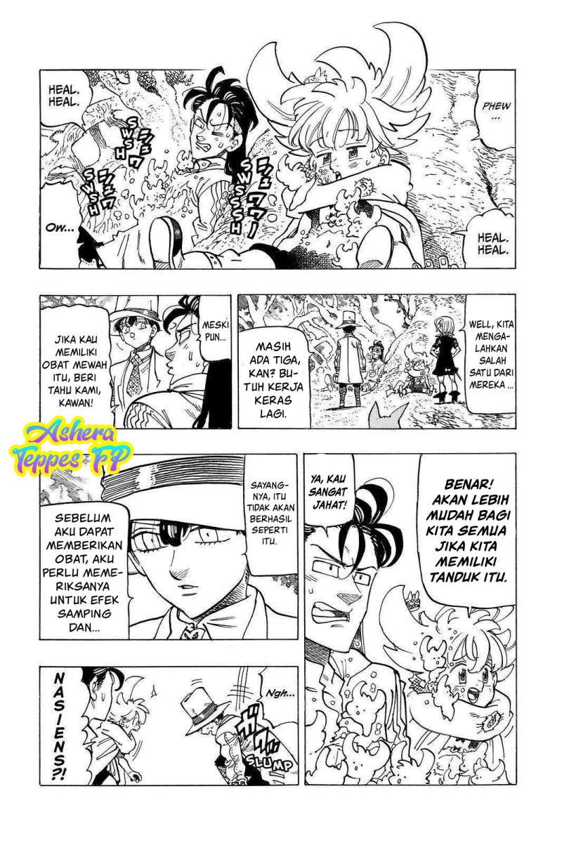 Halaman 3 dari Mokushiroku no Yonkishi Chapter 44