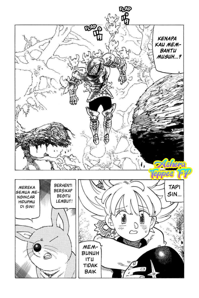 Halaman 5 dari Mokushiroku no Yonkishi Chapter 44