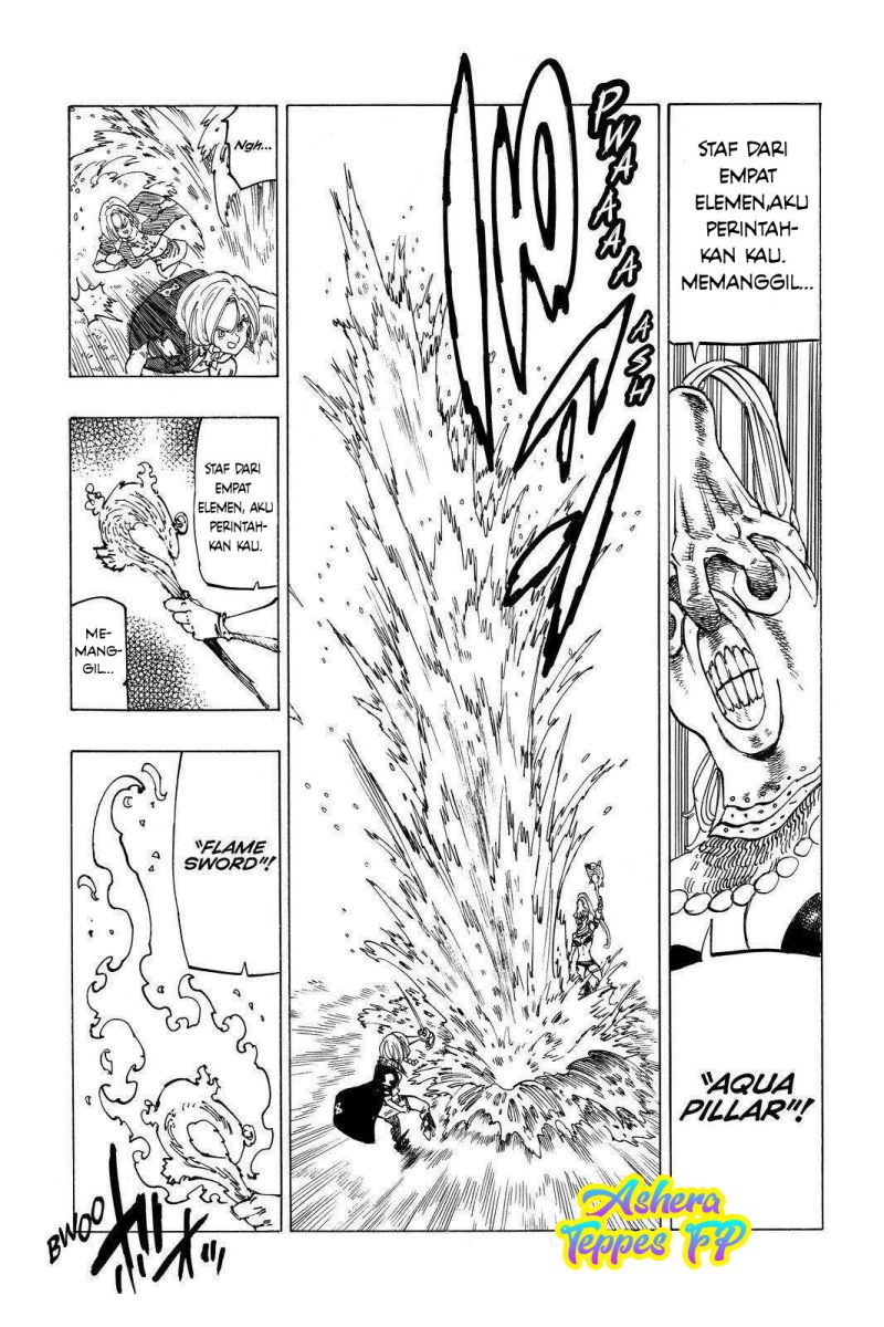 Halaman 12 dari Mokushiroku no Yonkishi Chapter 45