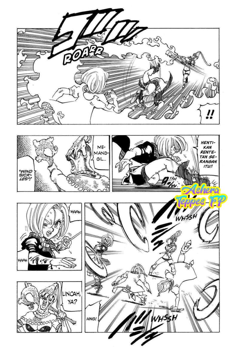 Halaman 13 dari Mokushiroku no Yonkishi Chapter 45
