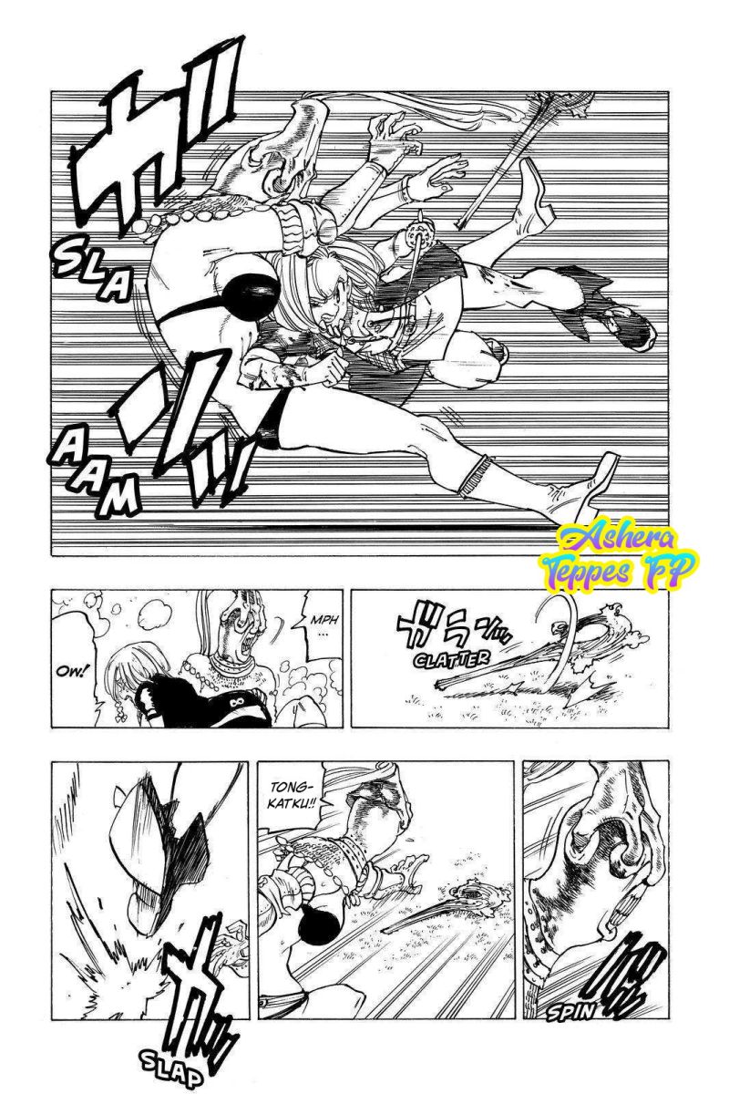Halaman 17 dari Mokushiroku no Yonkishi Chapter 45