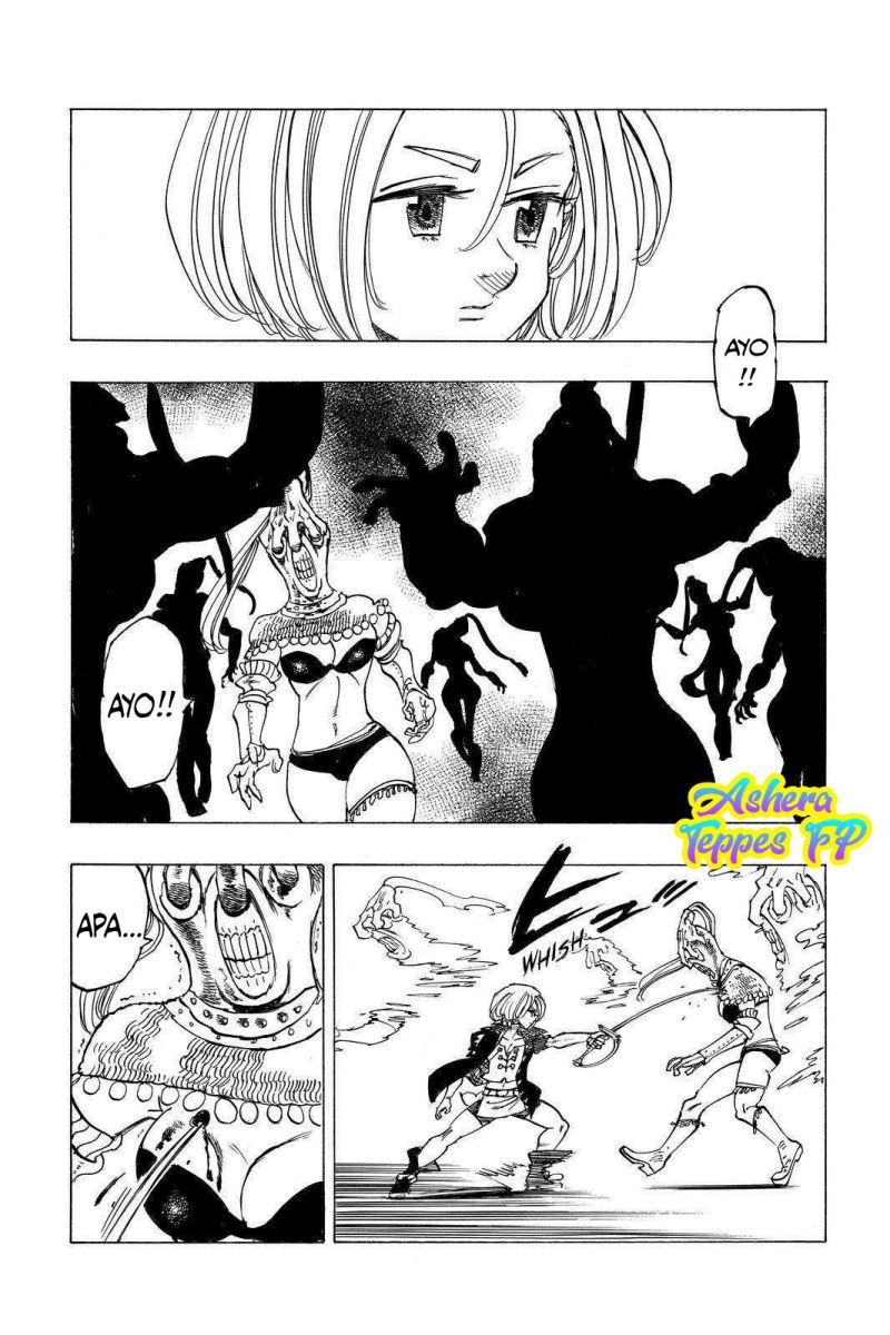 Halaman 20 dari Mokushiroku no Yonkishi Chapter 45