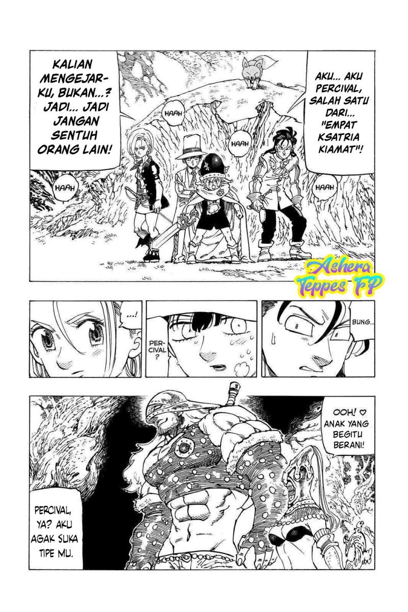 Halaman 3 dari Mokushiroku no Yonkishi Chapter 45