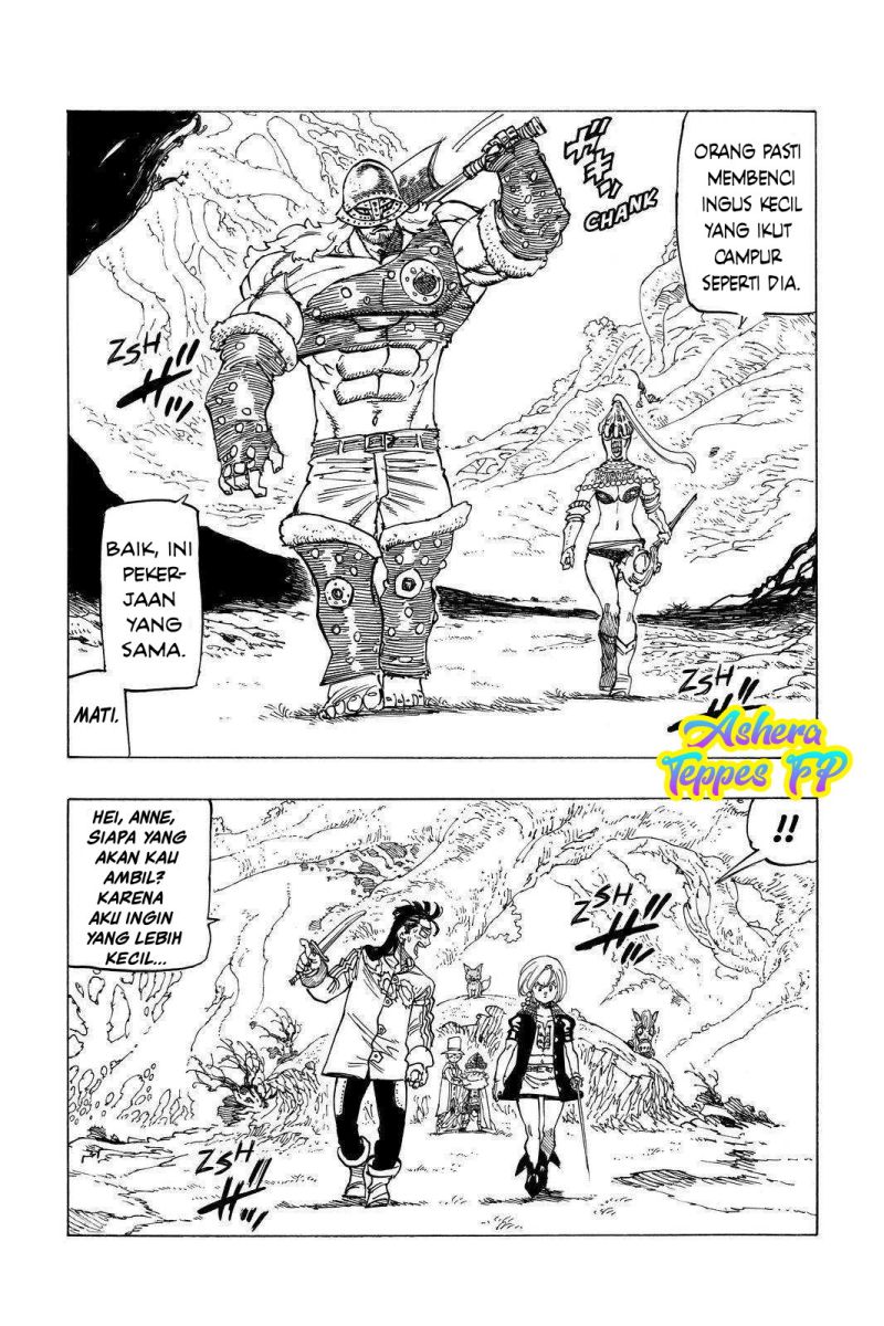 Halaman 7 dari Mokushiroku no Yonkishi Chapter 45