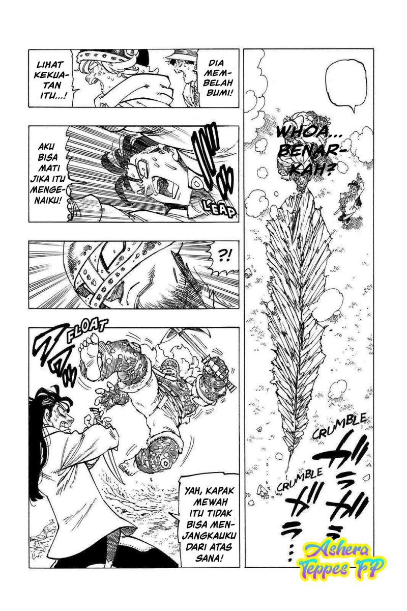 Halaman 9 dari Mokushiroku no Yonkishi Chapter 45