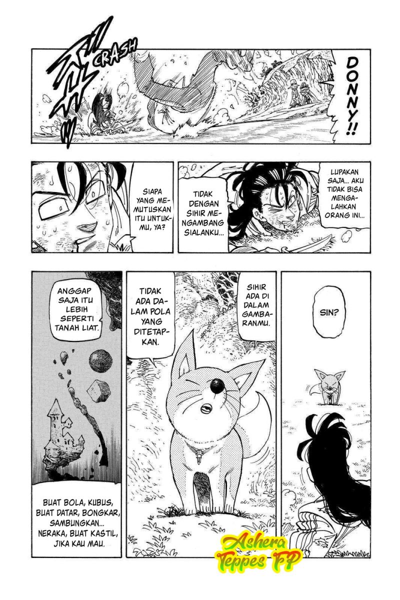 Halaman 12 dari Mokushiroku no Yonkishi Chapter 46
