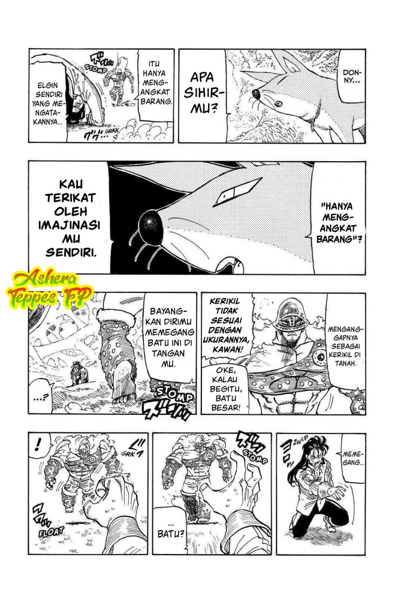 Halaman 13 dari Mokushiroku no Yonkishi Chapter 46