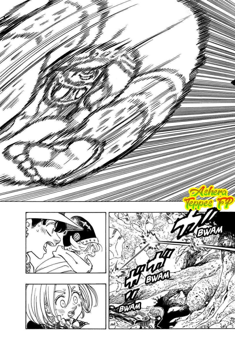 Halaman 16 dari Mokushiroku no Yonkishi Chapter 46