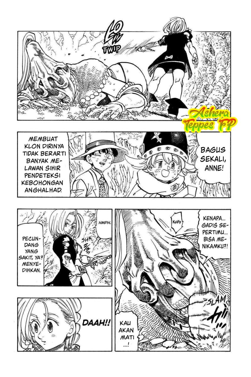 Halaman 3 dari Mokushiroku no Yonkishi Chapter 46