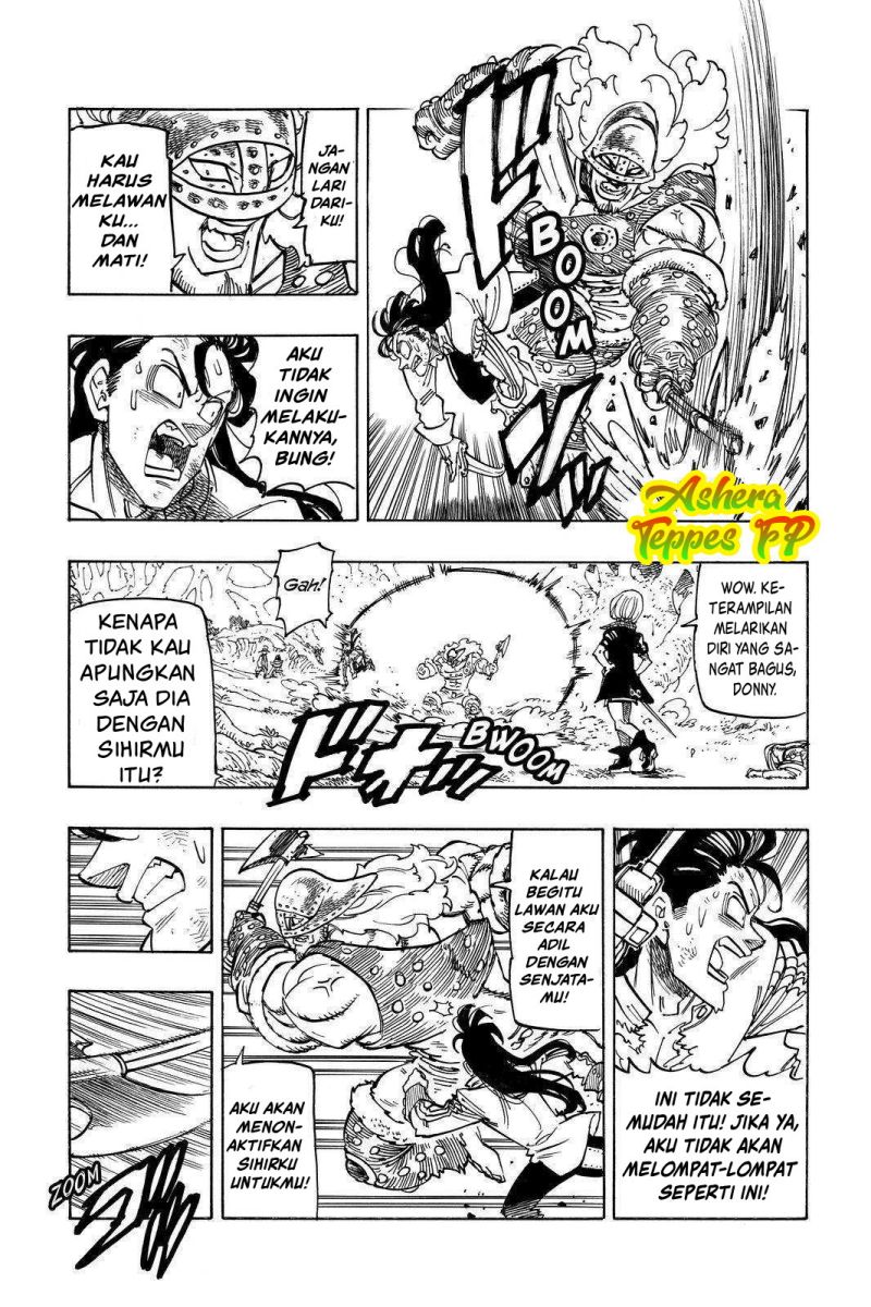 Halaman 4 dari Mokushiroku no Yonkishi Chapter 46