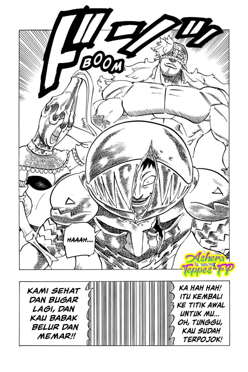 Halaman 12 dari Mokushiroku no Yonkishi Chapter 47