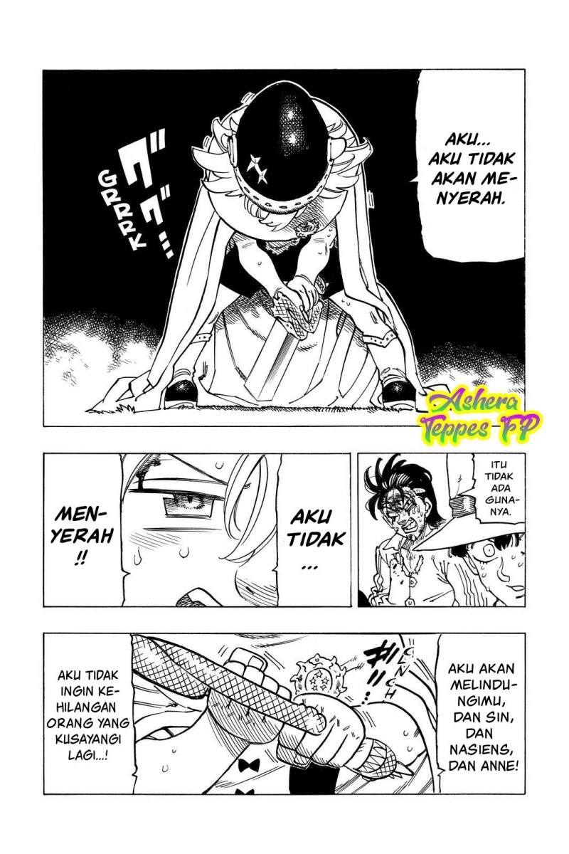 Halaman 14 dari Mokushiroku no Yonkishi Chapter 47
