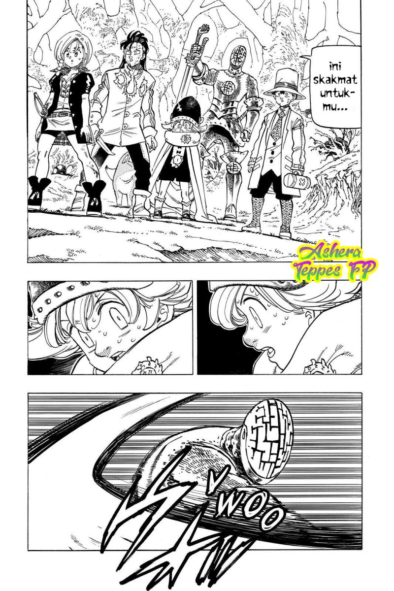 Halaman 3 dari Mokushiroku no Yonkishi Chapter 47