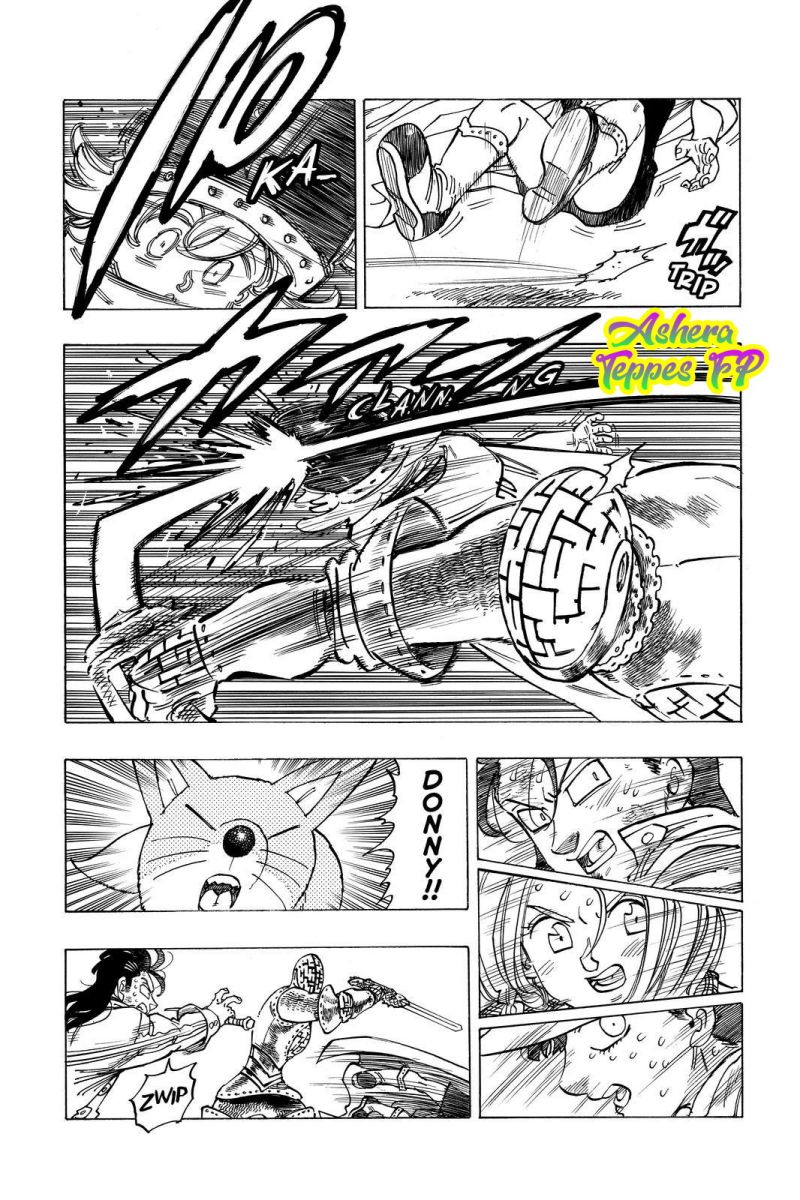 Halaman 4 dari Mokushiroku no Yonkishi Chapter 47