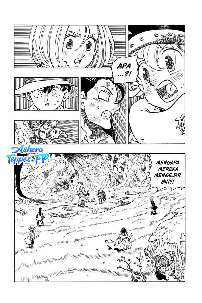 Halaman 3 dari Mokushiroku no Yonkishi Chapter 48