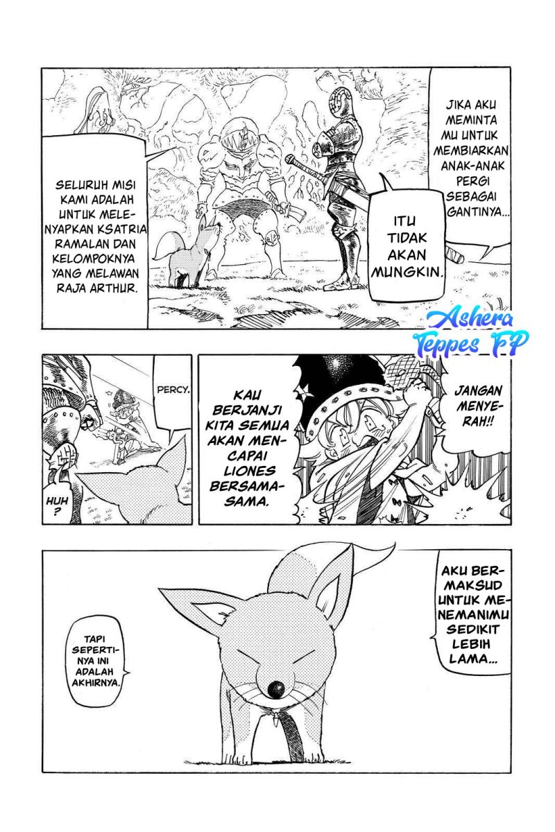 Halaman 8 dari Mokushiroku no Yonkishi Chapter 48