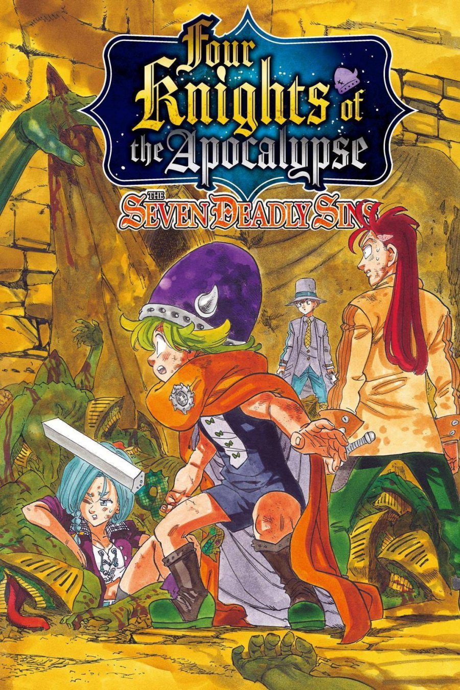Halaman 4 dari Mokushiroku no Yonkishi Chapter 49