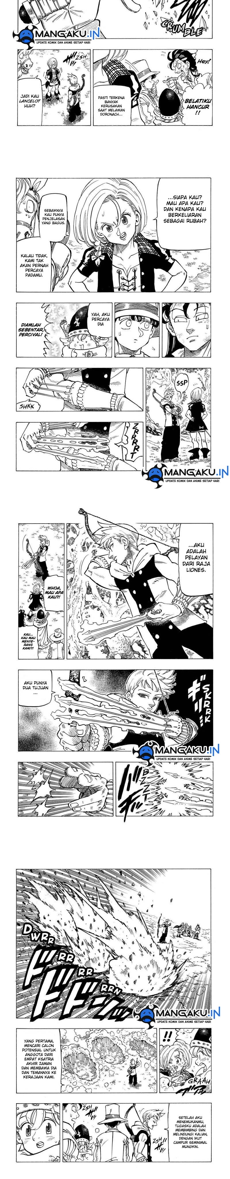 Halaman 3 dari Mokushiroku no Yonkishi Chapter 50
