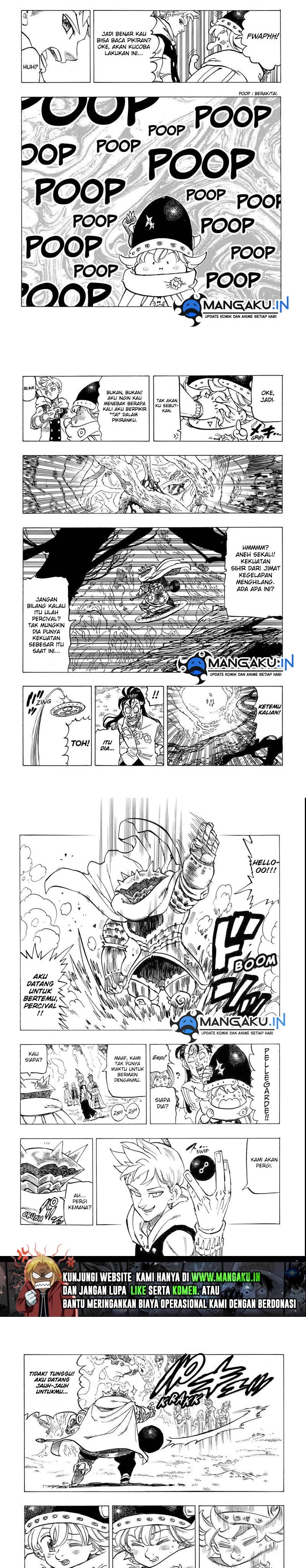 Halaman 5 dari Mokushiroku no Yonkishi Chapter 50