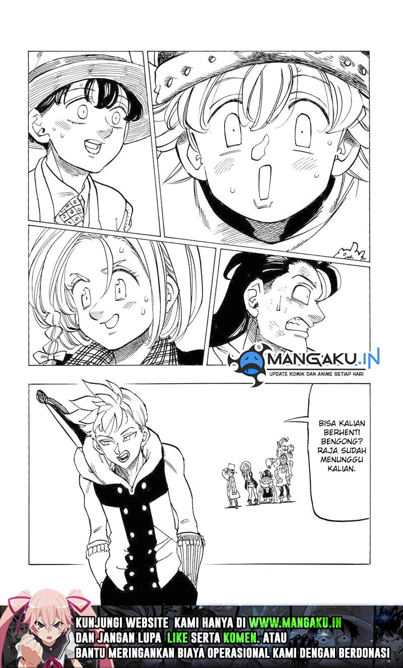 Halaman 8 dari Mokushiroku no Yonkishi Chapter 50