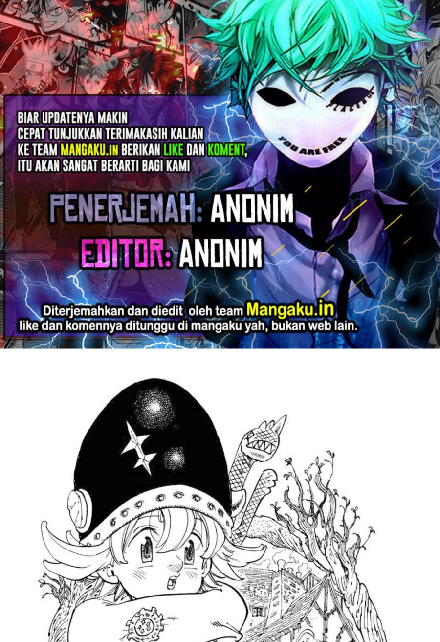 Halaman 1 dari Mokushiroku no Yonkishi Chapter 51