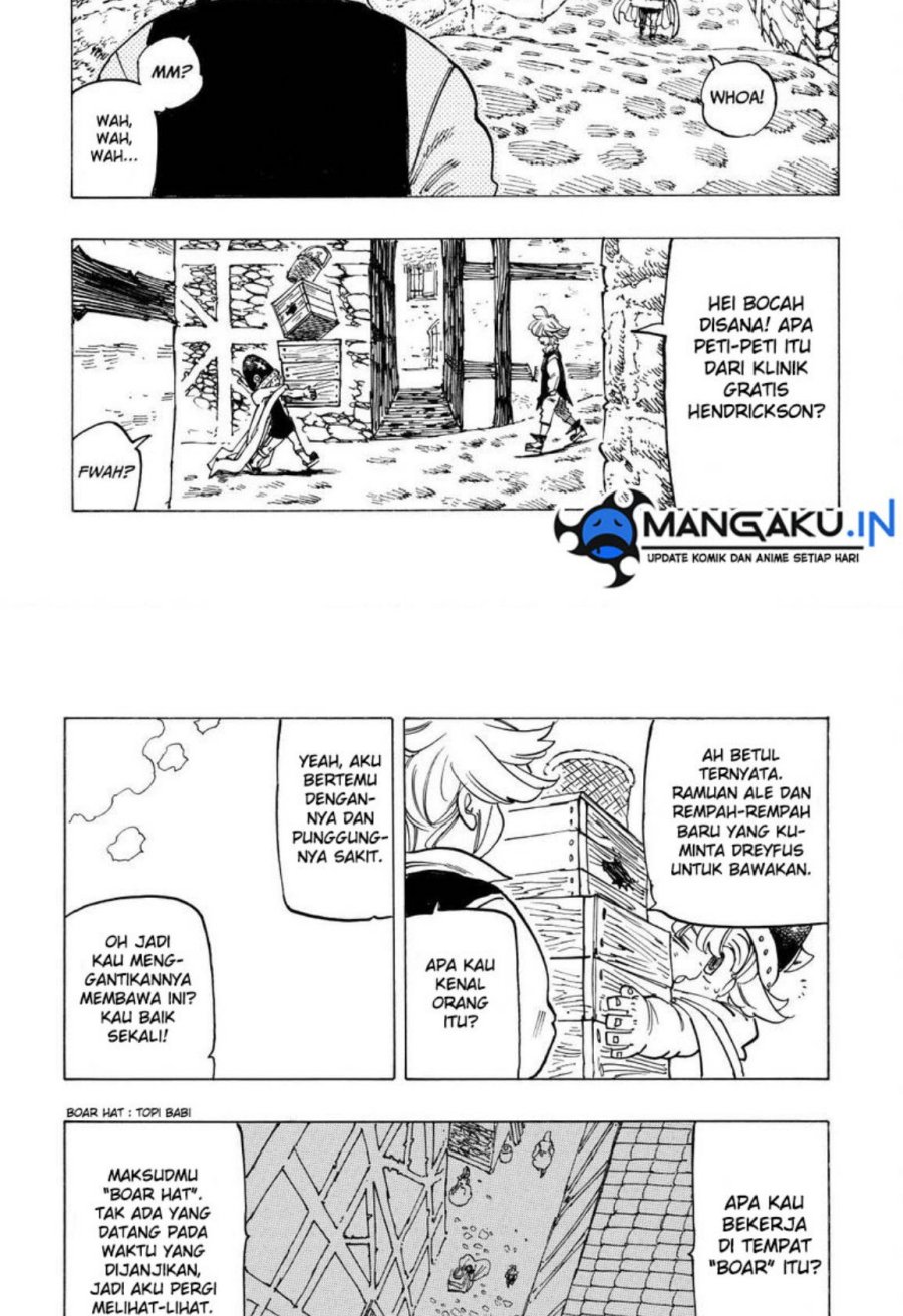 Halaman 11 dari Mokushiroku no Yonkishi Chapter 51