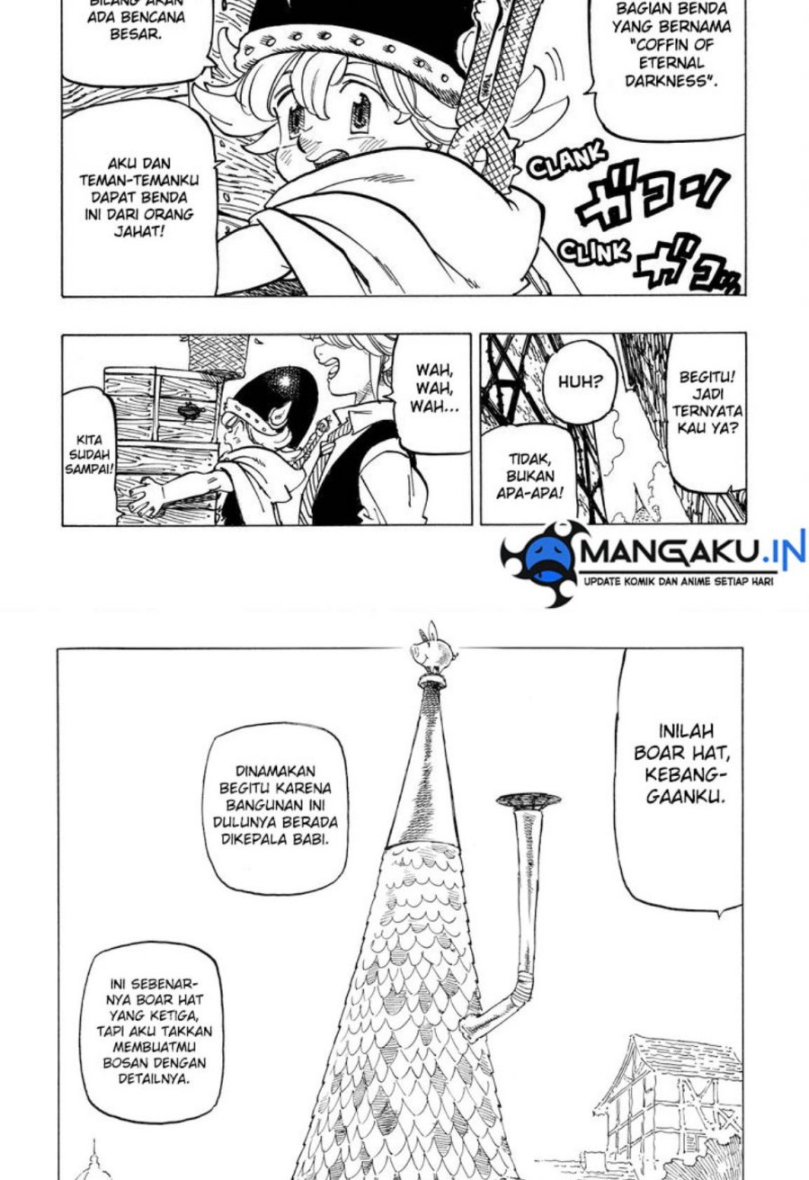 Halaman 13 dari Mokushiroku no Yonkishi Chapter 51