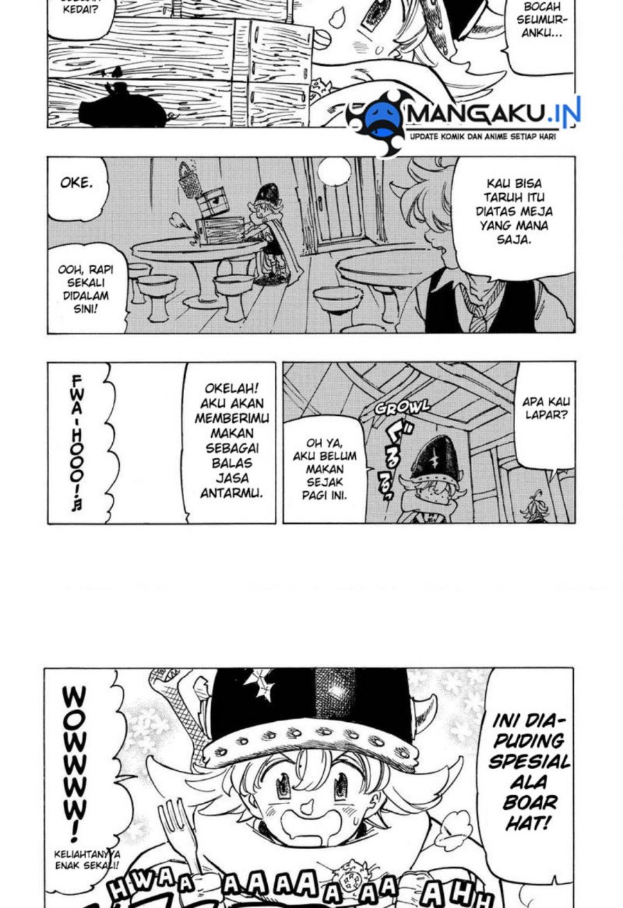 Halaman 15 dari Mokushiroku no Yonkishi Chapter 51