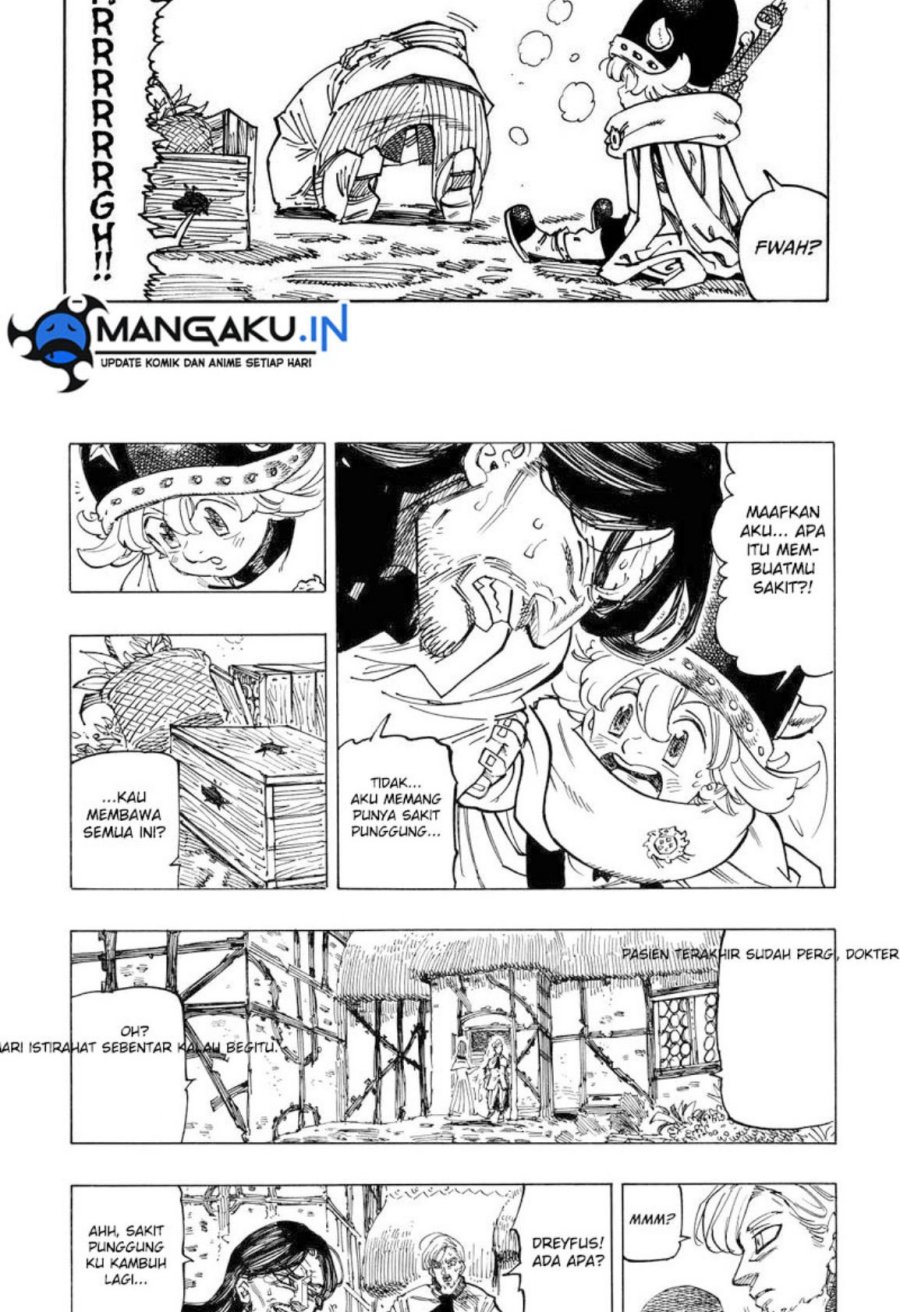 Halaman 8 dari Mokushiroku no Yonkishi Chapter 51