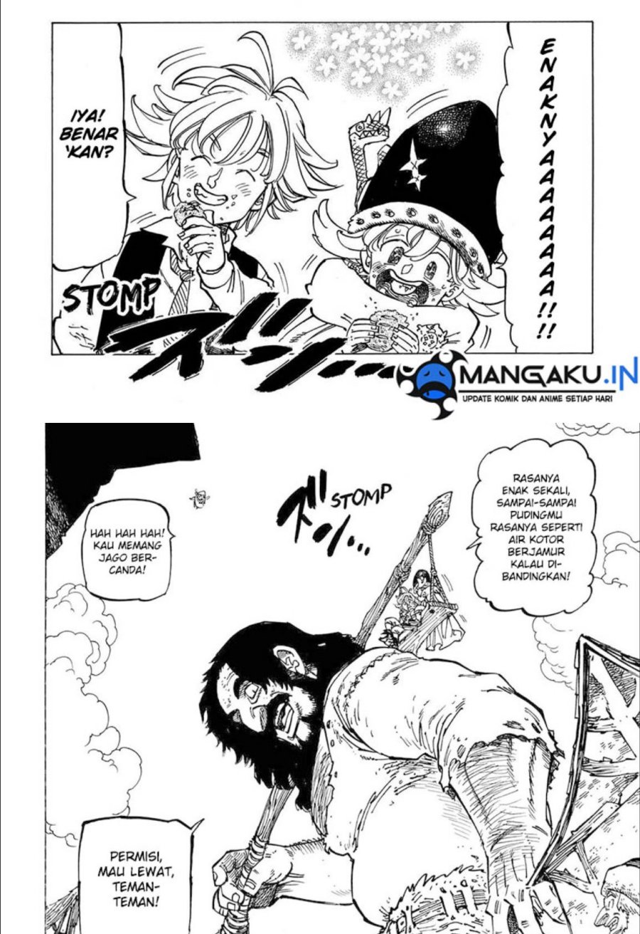 Halaman 11 dari Mokushiroku no Yonkishi Chapter 52